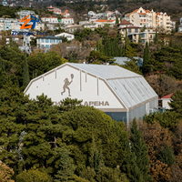 Tente de salle de sport multi-usage pour terrain de tennis, grande structure de couverture de gymnase, structure en aluminium durable pour événements de tennis en intérieur