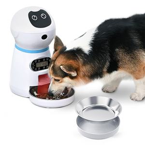 <span class=keywords><strong>Robot</strong></span> d'alimentation automatique pour animaux de compagnie Plateau d'alimentation intelligent pour chats chiens Bols solides pour chiens - Product Image 1