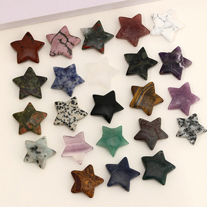 Bán buôn 3mmc Lớn Thạch anh tự nhiên sản phẩm chữa bệnh đá số lượng lớn bất luân xa đánh bóng thủ công mỹ nghệ khắc tinh thể sao - Product Image 1