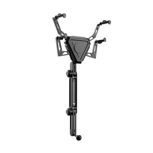 Nhôm hợp kim <span class=keywords><strong>Rear</strong></span> <span class=keywords><strong>View</strong></span> Gương điện thoại chủ 360 ° xoay xe điện thoại chủ núi Tương thích với iPhone 16/15/14/13/12 loạt - Product Image 6