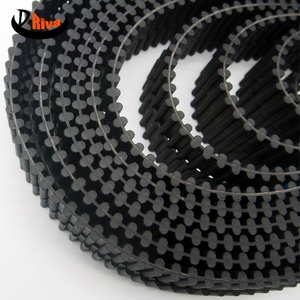 Courroie de distribution synchrone noire GT2/GT3/GT5/MXL/XL/HTD 3m-5m S2m-S5m T5-T10 AT5-AT10 PU OEM GOODLY 160 dents Pas de 1,5 mm - Product Image 3