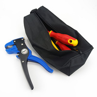 Ensemble d'outils de quincaillerie 4 pièces en acier au chrome-vanadium, tournevis isolés, kit d'outils professionnels pour électriciens