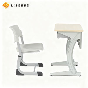 आधुनिक प्राथमिक और माध्यमिक विद्यालय धातु फ्रेम कक्षा डेस्क और कुर्सियां स्कूलों और विश्वविद्यालयों के लिए टिकाऊ - Product Image 2