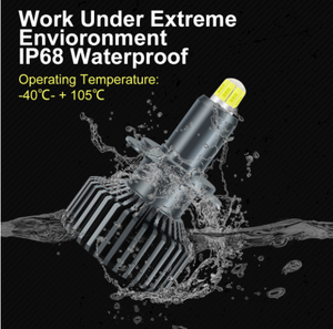 Fari per auto a LED ad alta potenza 100W Super luminosi H7H1H4 modificati 9005 fari a luce forte fari anteriori - Product Image 3