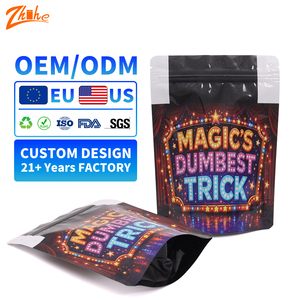 Bolsas de Mylar Personalizadas con Cierre Reutilizable, Acabado Mate, Grado Alimenticio, Bolsas Personalizadas con Código QR para Empaquetado Inteligente - Product Image 1