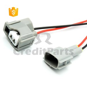 ชุดสายไฟอะไหล่เครื่องยนต์ CC-809TY ขั้วต่อหัว<span class=keywords><strong>ฉีด</strong></span>น้ำมันเชื้อเพลิงแบบตัวผู้สำหรับรถยนต์โตโยต้า - Product Image 2