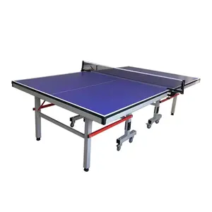 Mesa de ping pong plegable portátil de competición profesional de 18mm