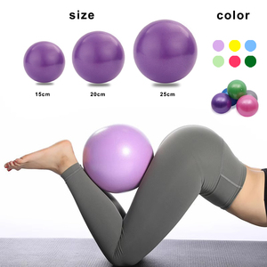 Bán buôn nhà tập thể dục 25cm yoga bóng lõi đào tạo và vật lý trị liệu cải thiện cân bằng nhỏ Pilates bóng - Product Image 6