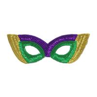 Masque pour les yeux mascarade à paillettes Halloween Carnaval Cosplay Costume Vénitien Demi-couverture Masques à paillettes Mardi Gras Party Favors