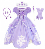 Gaun Cosplay Kartun Putri Peach untuk Anak Perempuan, Pakaian Harian, Pesta Ulang Tahun, Liburan, Taman Hiburan, Halloween, Pertunjukan Panggung, Pesta