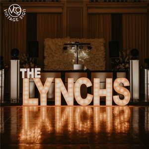 زينة الزفاف كبيرة Mr & Mar ضوء عملاقة الزواج مني طفل بسعر المصنع - Product Image 6