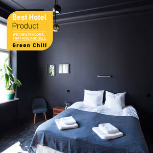 Solución de diseño de interiores de muebles de dormitorio de hotel modernos y personalizados para proyectos de hoteles de lujo y boutique. - Product Image 1