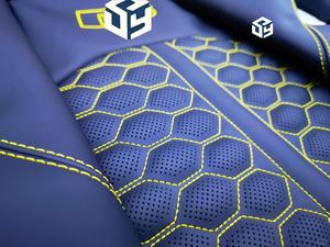 Asientos Deportivos de Lujo para Auto, Personalizados con Panel de Fibra de Carbono y Cubierta de Cuero, Tipo Bucket RS para <span class=keywords><strong>Audi</strong></span> A3 A4 A5 A6 A7 Q3 Q5 - Product Image 4