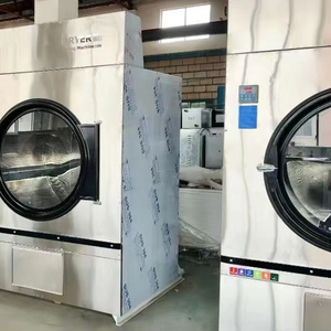 <span class=keywords><strong>Asciugatrice</strong></span> Industriale Automatica in Acciaio Inox da 120KG, Alimentata a Gas/Elettricità/Vapore per Hotel, Negozi e Lavanderie - Product Image 1