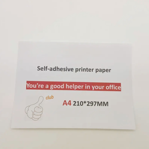 Tuyệt vời tùy chỉnh 100x1 tấm A4 trắng siêu bóng tự dính Nhãn dán nhãn dán không thấm nước với biểu tượng tùy chỉnh giấy - Product Image 6