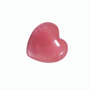 Pendentif Cœur en Pierre Rouge Pastèque Polie, Breloque en Cristal Naturel pour la Fabrication de Bijoux, Cadeau, Décoration d'Intérieur - Product Image 4