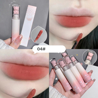 Offres Spéciales Mat Liquide Rouge À Lèvres Étanche Velours Nude Brun Rouge À Lèvres Boue Mignon Lip Glaze