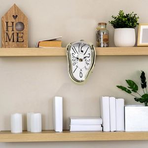 Reloj de Relojero Derretido, Reloj de Salvador Dalí para Decoración del Hogar, Oficina, Estante, Escritorio, Mesa, Regalo Creativo y Divertido - Product Image 5