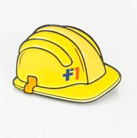 Badge de revers personnalisé OEM en métal émaillé, motif dessin animé créatif, pour promotions