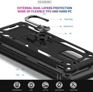LeYi <strong>Case</strong> Magnetic Ring Holder Shockproof Armor Anti Gravity <strong>Phone</strong> <strong>Case</strong> for <strong>Huawei</strong> <strong>Mate</strong> <strong>20</strong> 40 <strong>Pro</strong> Lite Cover - Product Image 5