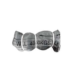 Sling <span class=keywords><strong>de</strong></span> <span class=keywords><strong>levage</strong></span> rond en polyester <span class=keywords><strong>de</strong></span> 4 <span class=keywords><strong>tonnes</strong></span> <span class=keywords><strong>de</strong></span> charge utile, 6 mètres - Product Image 4