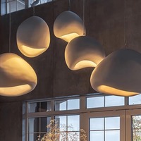 Nouveau 2026 Lustre Japonais Wabi Sabi pour Salon, Restaurant, Hôtel, Bar – Suspension Design Moderne et Minimaliste