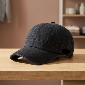 Baseball <b>Cap</b> 100% Polyester Men Women Soft Vintage Dad Hat Adjustable Trucker Style Low Profile Breathable & <b>Waterproof</b> <b>Caps</b> - Product Image 3