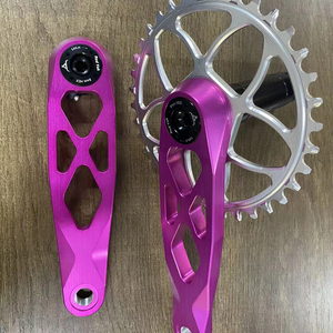 Juego de Bielas y Plato para Bicicleta de Montaña, Eje de Aleación DUB de 165/170/175 mm, Montaje Directo, Eje de Bielas Hueco para Bicicleta de Trail, DH, AM, XC, para <span class=keywords><strong>Shimano</strong></span> y SRAM - Product Image 1
