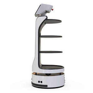<span class=keywords><strong>Robot</strong></span> <span class=keywords><strong>Camarero</strong></span> Inteligente con Navegación Automática y Evitación de Obstáculos para Restaurantes y Hoteles, Servicio de Comida en Múltiples Escenarios - Product Image 3