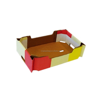 Machine automatique de formage de boîtes en carton ondulé pour fruits et légumes, équipement de fabrication de plateaux en carton ondulé pour produits