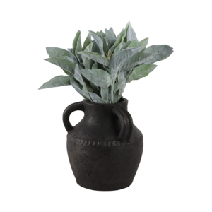 Vaso in terracotta con tre manici per l'arredamento del soggiorno, complemento d'arredo casual per l'ingresso, la camera da letto, l'ufficio o la mensola. - Product Image 2