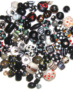 FANCY <b>BEADS</b> <b>Murano</b> <b>Glass</b> Round/Oval Lampwork Crystal <b>Beads</b> for Jewelry Making Bulk Loose Custom Color Box - Product Image 5