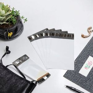 XC-BIO Custom Logo Eco-Friendly Biodegradable PLA Mail <b>Bag</b> Flexo Printing Square Bottom Patch Handle for Packing Transportation - Product Image 1