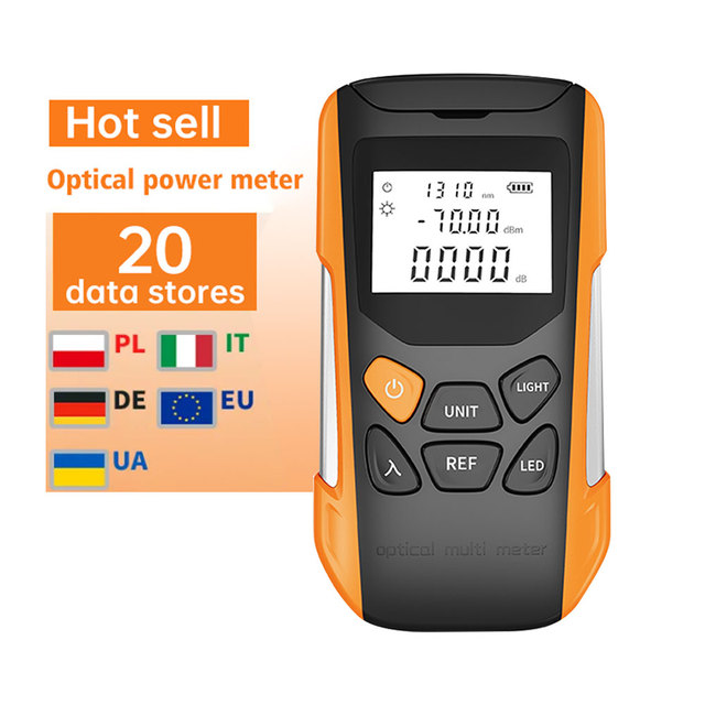 G9 1500mAh battery Multifunctional optical fiber tester Optical time-domain reflectometer Fiber Optic Inspection Power Meters