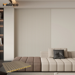 Melinco Interior WPC Fluted <strong>Wall</strong> Ceiling Panels Waterproof 3D Laminated Board Wooden Grain Indoor Decor <strong>Pvc</strong> <strong>Wall</strong> <strong>Cladding</strong> - Product Image 5