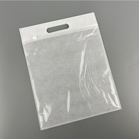 Sacs en plastique biodégradables GRS Wholesale D2W CPE avec fermeture éclair coulissante et impression en gravure, sur mesure pour les vêtements