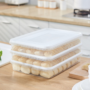 Hộp Đựng Bánh Bao Hộp Đựng Thực Phẩm Tủ Lạnh Hộp Đựng Thực Phẩm Tủ Lạnh Hộp Đựng Bánh Bao Nhựa Trong Suốt Có Thể Xếp Chồng Lên Nhau - Product Image 4