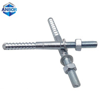 Ancrage chimique à cône inversé M8-M30 pour béton fissuré, en acier inoxydable 304/316 et acier au carbone, OEM