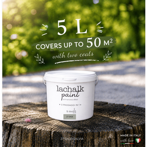 27 SAGE 5lt LaChalk the evolution of <b>chalk</b> paint Where <b>chalk</b> meets resin: Hybrid <b>Chalk</b> Resin Paint made in Italy - Product Image 2