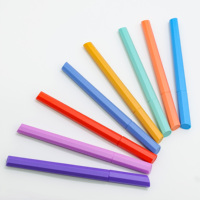 Stylo surligneur de style classique de vente chaude avec la technologie anti-séchage pour la conception de logo personnalisé d'étude de bureau