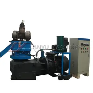 Lanyu Petite Capacité Machine à Palettes en Bois <span class=keywords><strong>Presse</strong></span> à Granulés Manuelle Utilisée pour le Traitement de la Biomasse Paille Herbe Riz Husk - Product Image 1