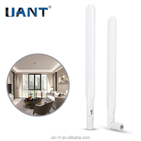 Antenne de routeur intérieure omnidirectionnelle ABS à gain élevé 4G 4dBi 700-2700MHz avec connecteur, conforme RoHS