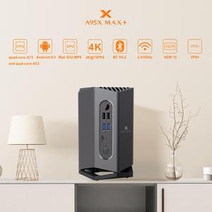 Consola de Juegos <span class=keywords><strong>A95X</strong></span> Max <span class=keywords><strong>Plus</strong></span> 922X 4GB 64GB con Doble WIFI, Interruptor de TV, Gamepad, Entrada USB, Compatible con MP4, Autorizada por Fábrica 2019 - Product Image 3