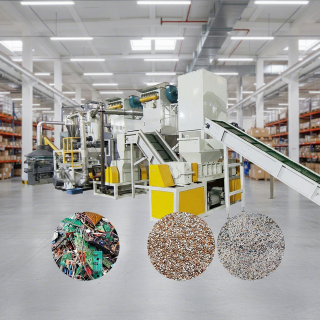 CE Certified PCB Recycling Line for TV Boards, Mobile Phone Boards, Computer Boards