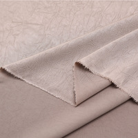 Tissu d'acétate d'imitation de polyester lisse de haute qualité pour la robe tissu de crêpe d'acétate d'imitation