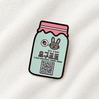 Code QR personnalisé disponible, badges en émail dur personnalisés, badges métalliques personnalisés pour club, école, collection de souvenirs