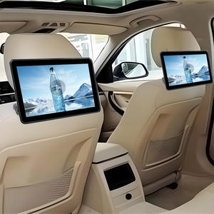 1280*800 10,<span class=keywords><strong>1</strong></span> pulgadas <span class=keywords><strong>Taxi</strong></span> Cab Asiento trasero Reposacabezas Android LCD Pantalla de señalización digital con software - Product Image 5