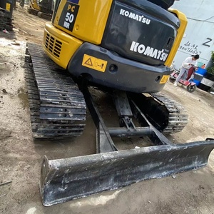 Miniexcavadora Hidráulica Usada de Alta Calidad Komatsu PC50, Modelo 2021, Original de Japón, con Motor PLC, Caja de Cambios, Bomba de Engranajes y Motor - Product Image 5
