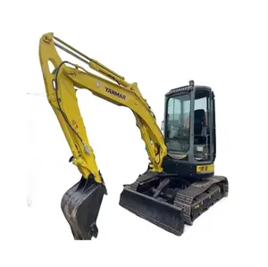 Используемый оригинальный гусеничный экскаватор Yanmar Vio55-5B Подержанный Yanmar VIO55-5B гидравлический мини-экскаватор