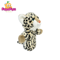 Boneka Tangan Beruang Teddy Mainan Hewan Isi PP untuk Imajinatif dengan Mulut Terbuka Interaktif untuk Orang Tua-Anak Mainan Plush Baru
